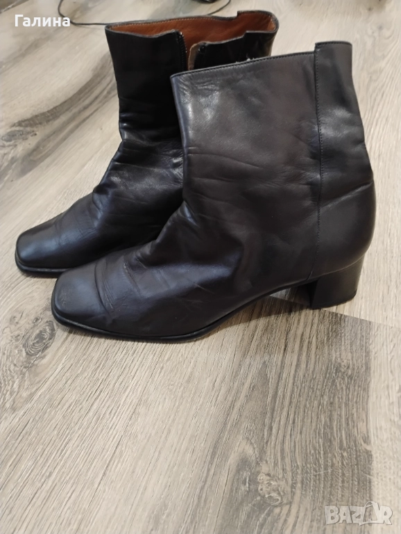 Боти от естествена кожа, снимка 1