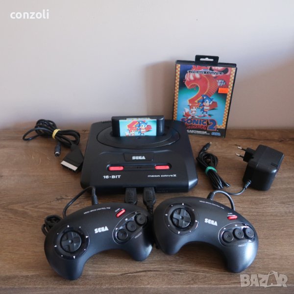 Комплект ретро Sega Mega Drive 2 конзола , снимка 1