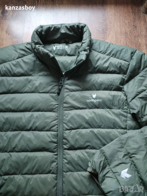 northpeak down jacket - пухено-ултралеко яке КАТО НОВО М НЕОБЛИЧАНО, снимка 1