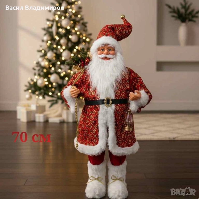 Фигура на Дядо Коледа 70 см, снимка 1