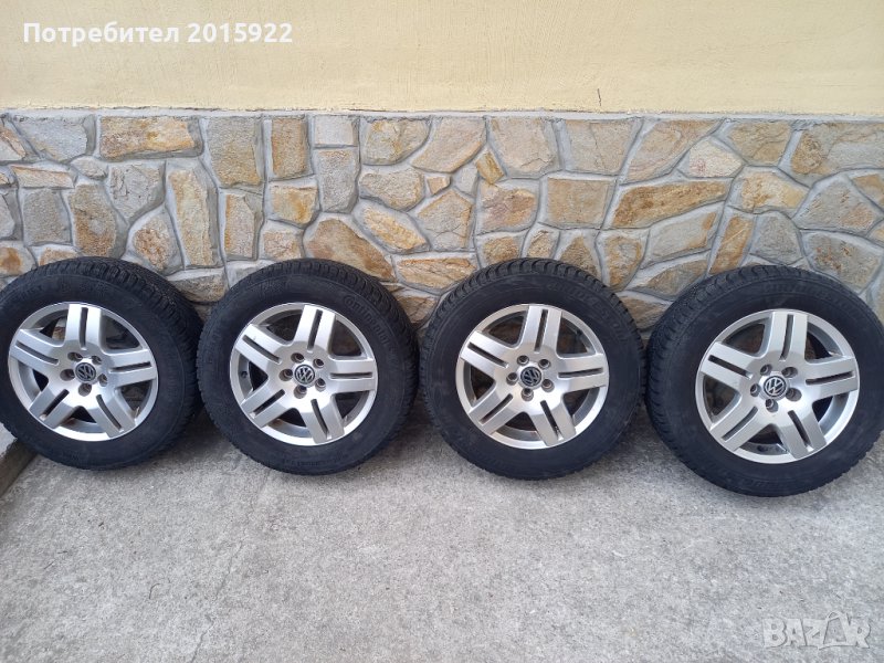 Оригинални Алуминиеви джанти 15цола за vw-Golf-4.Bora.Betle.polo.lupo. , снимка 1