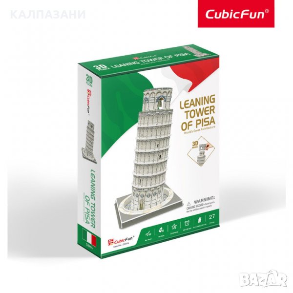 Cubic Fun Пъзел 3D Leaning Tower of Pisa  C241H, снимка 1