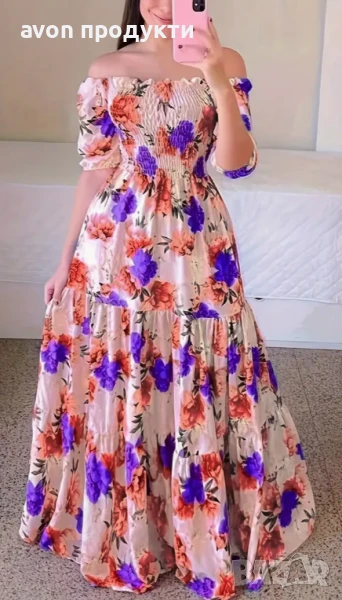 Дамска рокля, размер ХЛ, снимка 1