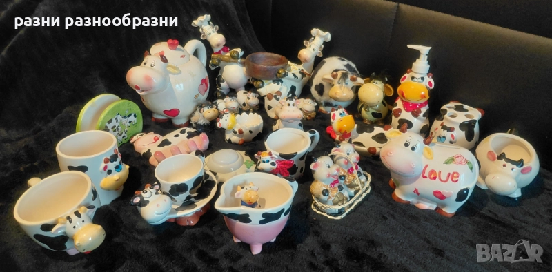 Колекция от фигурки на крави, снимка 1