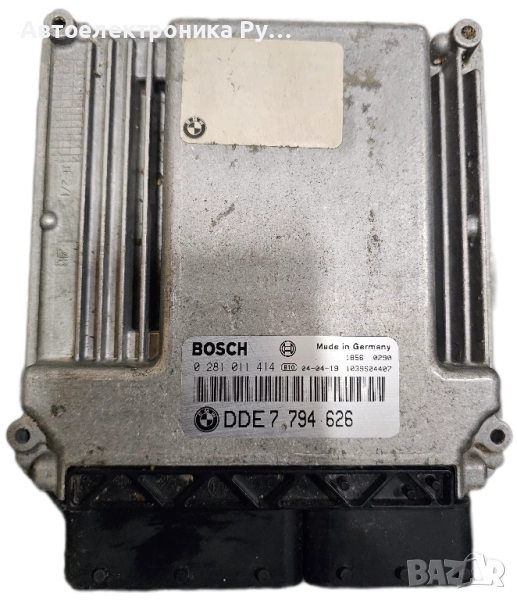 Компютър двигател за BMW X5, E53, X3, E83, 3.0 D, 218 к.с., 00-07г., 0281011414, DDE7 794 626, снимка 1