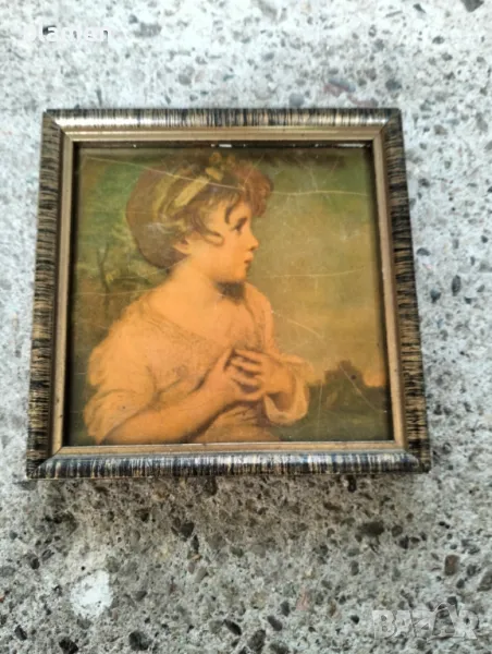 Малка английска картина принт, снимка 1