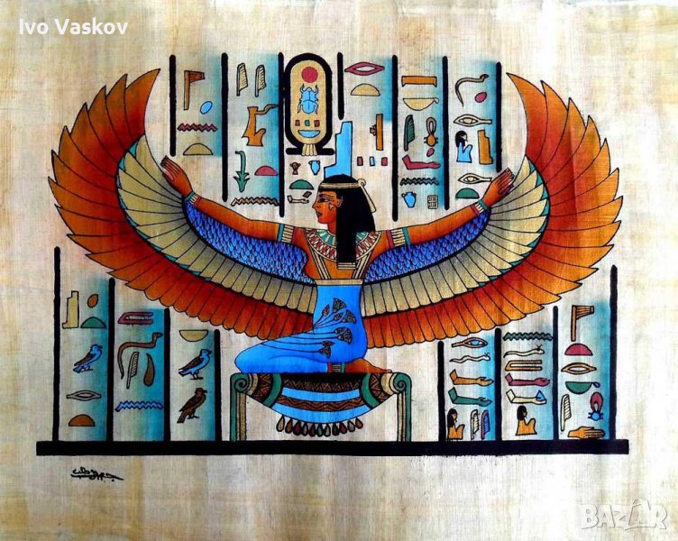уникален папирус Египет , снимка 1