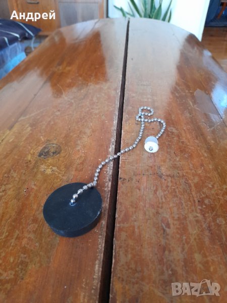 Стара запушалка,тапа за мивка, снимка 1