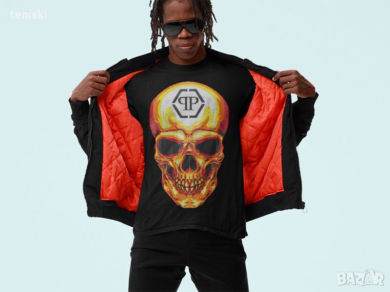  Мъжка тениска Philipp Plein принт, 9 модела , снимка 1