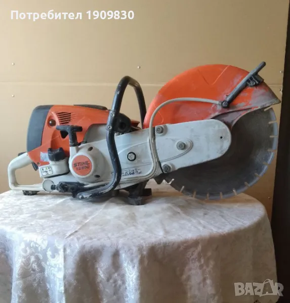 Мощен ъглошлайф STIHL TS 800 с абразивен диск 400 мм (5,0 kW), снимка 1