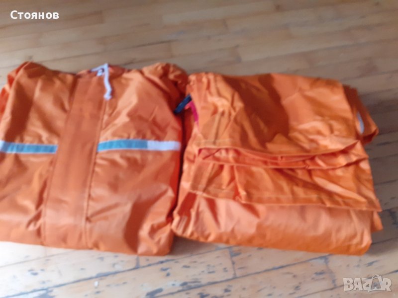Работно Българско  дъждовно облекло 56 номер,от соца., снимка 1