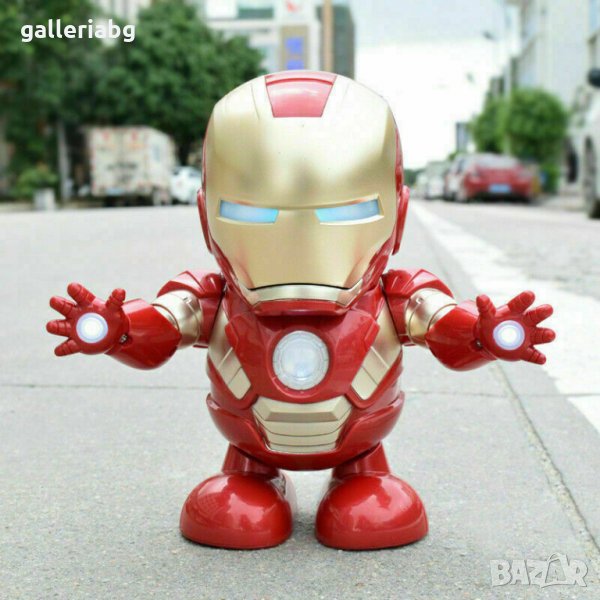 Танцуваща музикална играчка на Железният човек, снимка 1
