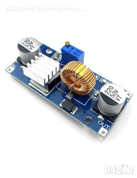 XL4015 Понижаващ преобразувател на напрежение 5A 1.25V-36V DC-DC, снимка 1