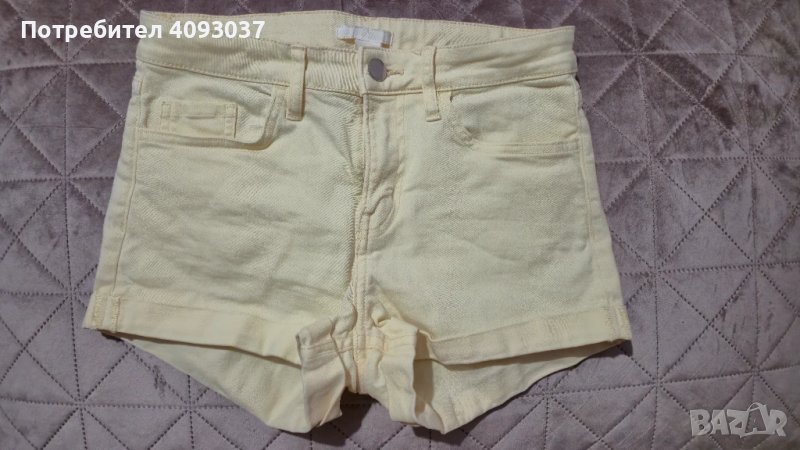 Дамски дънкови къси панталони , снимка 1