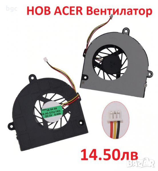 НОВ Вентилатор Acer Asus MF60120V1-C250-G99 MF60120V1-C040-G99 AT0FO0010I0 AT0FO002DR0 DC2800092D0, снимка 1