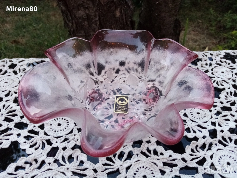 * Walther Glass * - кристална купа ! Нова !, снимка 1