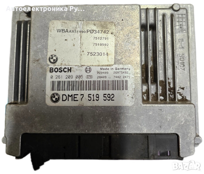 Компютър запалване BMW E46 1.9 i 118 конски сили ,7519592,0261209005, снимка 1