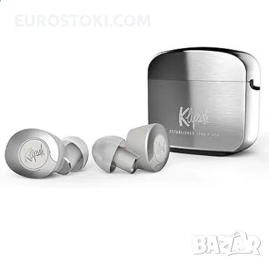 Безжични слушалки Klipsch T5 II True Wireless, ANC, AI, цвят: silver, снимка 1