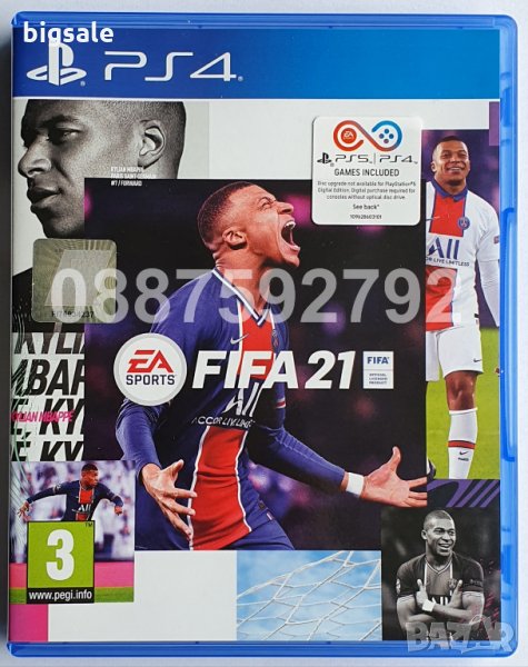 Перфектен диск играта FIFA 21 PS4 Playstation 4 ФИФА 2021 Плейстейшън, снимка 1