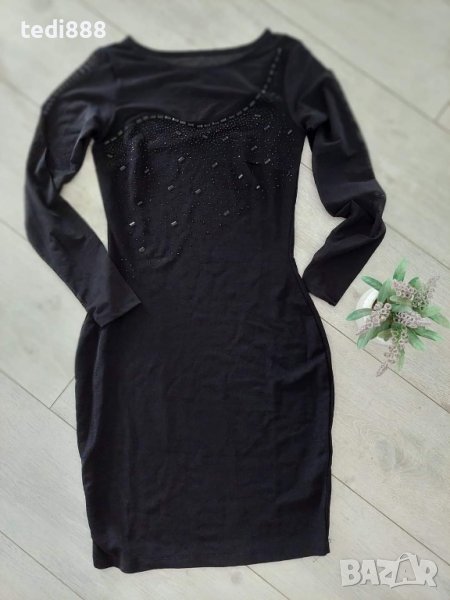 нова черна рокля, снимка 1