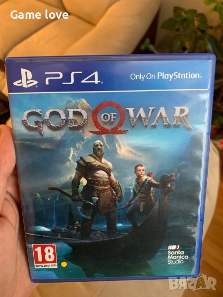 God of war 4 ps4 GOW 4 PlayStation 4, снимка 1