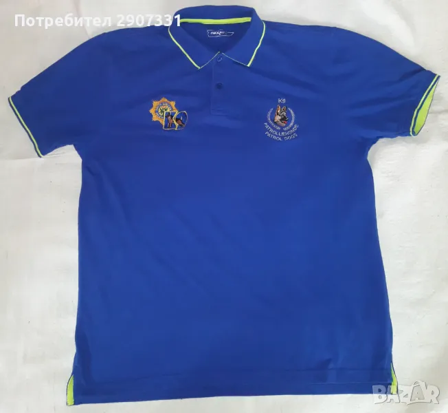 Риза поло ВОДАЧ НА СЛУЖЕБНО КУЧЕТО на полиция на Южна Африка, снимка 1