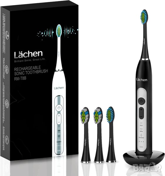 ПРОМОЦИЯ Ултразвукова електрическа четка за зъби Lachen RM-T8В, снимка 1