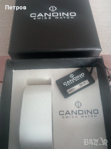 Продавам кутия от часовник Candino.Нова., снимка 1