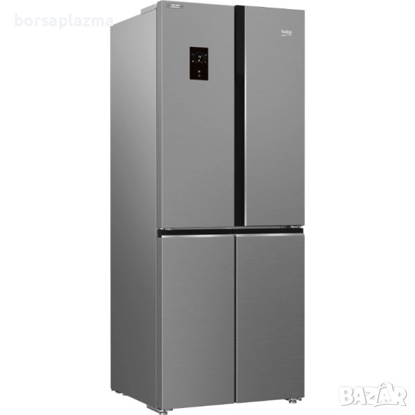 Двукрилен хладилник Side by side Beko GNE480E30ZXPN, 478 л, Клас F, NeoFrost Dual Cooling, HarvestFr, снимка 1