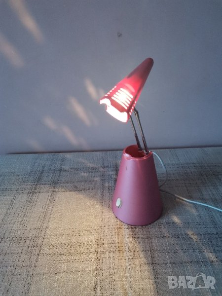 Розова настолна лампа, снимка 1