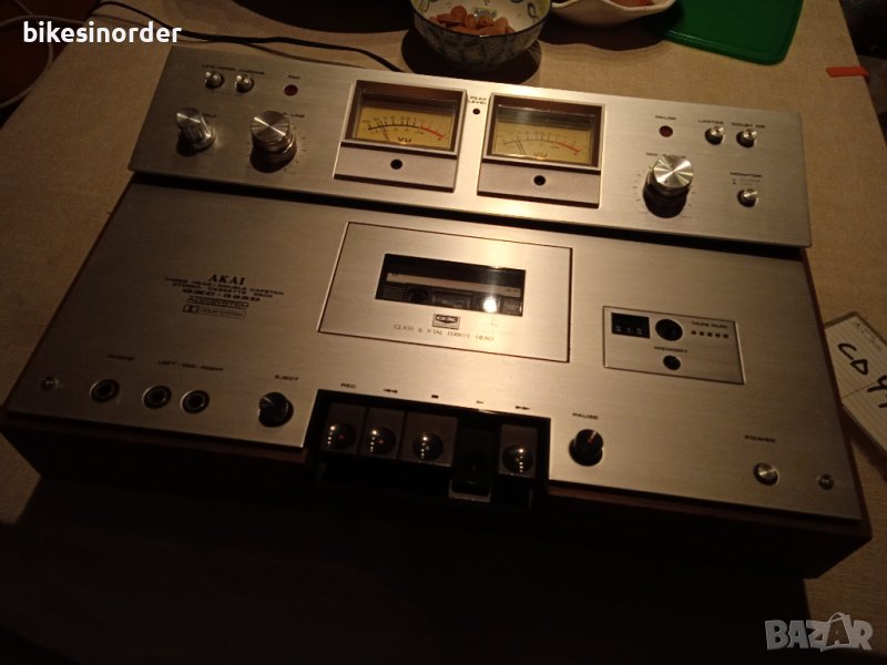 AKAI GXC 325D Триглав дек с двойно водене, снимка 1