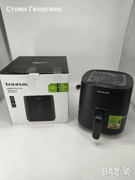 Чисто нов Taurus Air Fry Digital 6S 5.5L 1700w Фритюрник с горещ въздух , снимка 1