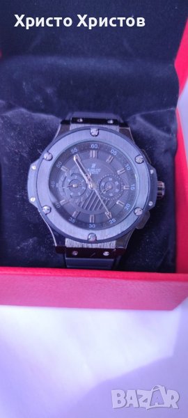 Мъжки луксозен часовник Hublot Big Bang Edition Black , снимка 1
