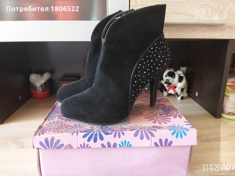 Дамски зимни боти на ток, снимка 1