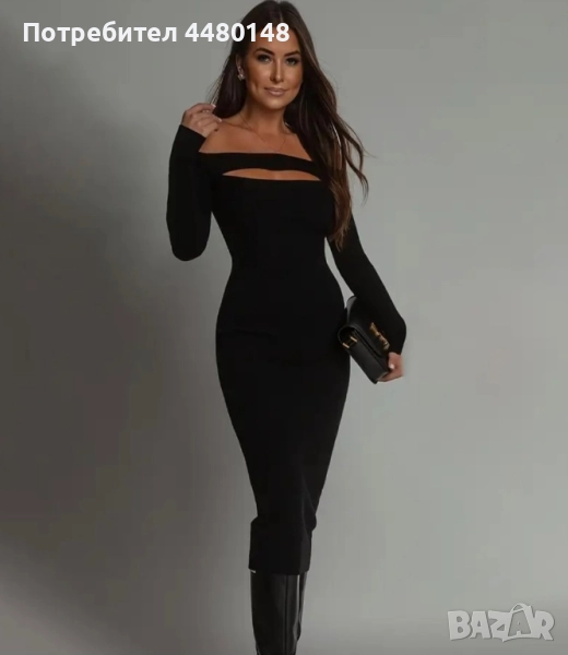 черна рокля , снимка 1