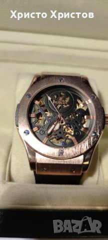 Мъжки луксозен часовник Hublot Big Bang Geneve Vendome Skeleton , снимка 10 - Мъжки - 32515646