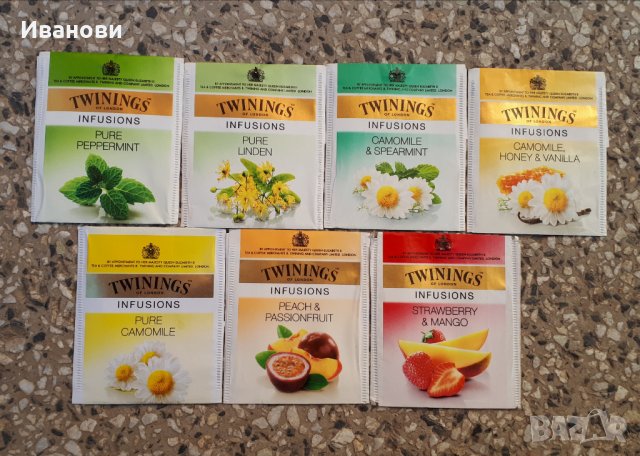 Пакетчета от чай Twinings, Pickwick и Биопрограма (за колекционери), снимка 3 - Други ценни предмети - 28533084