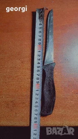 стар български нож Хан Тервел , снимка 7 - Ножове - 47550466