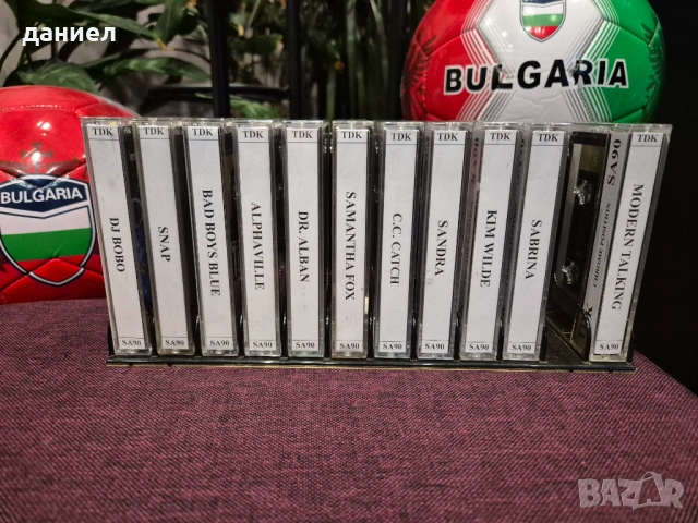 10 бр. качествени аудио касети TDK SA90 "Silver" - TYPE II - хромна лента – Made in Japan, но правен
