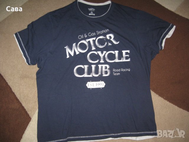 Тениски IDENTIC  мъжки 5-6ХЛ  /черна,зелена,тъмносиня/, снимка 4 - Тениски - 37321898