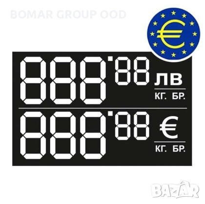 Картонени етикети за цени в ЛЕВА и ЕВРО, снимка 10 - Оборудване за магазин - 52320421