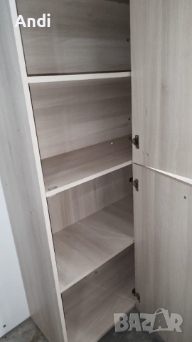 Гардероб с рафтове 93/204/40 - 5 рафта за ъгъл с две врати, снимка 9 - Гардероби - 53135810