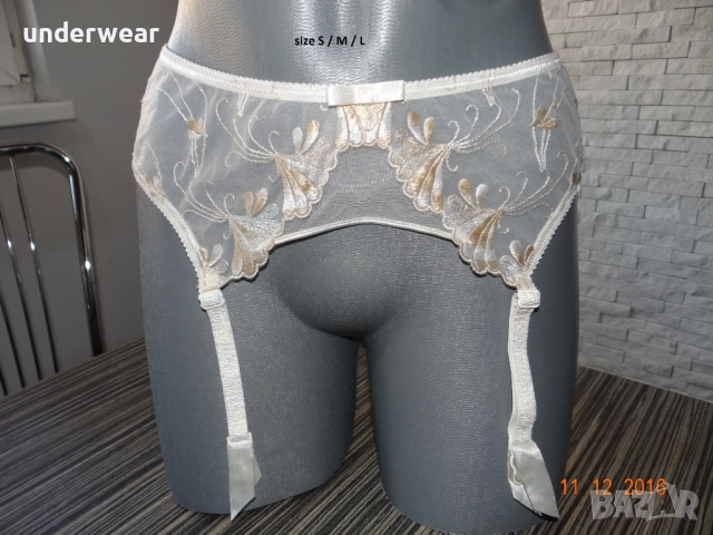 Жартиери с метални клипси, снимка 3 - Бельо - 52526195