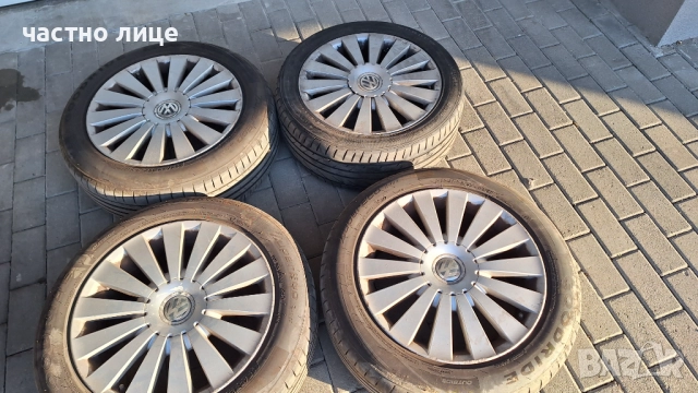 Продвам 4бр джанти 17 ки за Фолксваген цена 500лв, снимка 4 - Гуми и джанти - 52859874