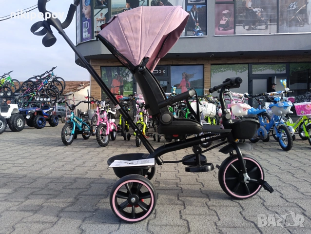 BYOX Детска триколка SUMMER розов, снимка 10 - Детски велосипеди, триколки и коли - 53564565