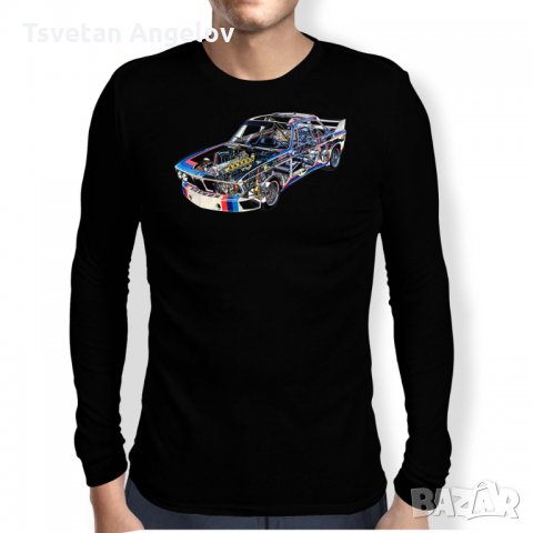 Мъжка тениска BMW 3.0 CSL, снимка 2 - Тениски - 32573129