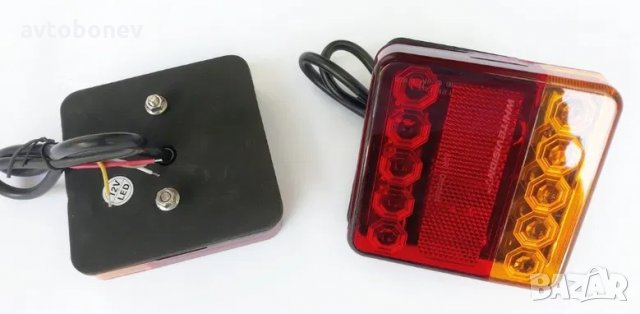 LED стопове за ремарке/платформа 12V-04, снимка 2 - Части - 31424163