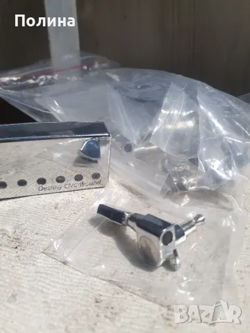 Ключове/тунери и обложка за хъмбъкер за китара, снимка 1