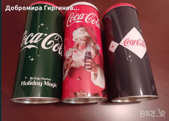 Продавам рекламни кутии и камиончета на Кока Кола 