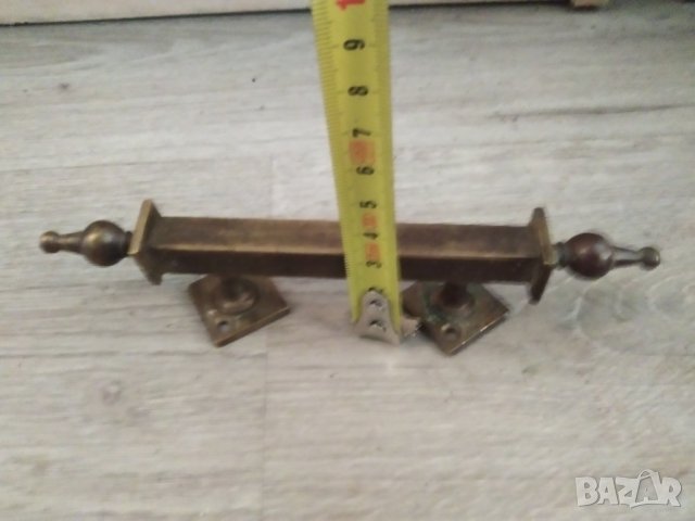 стара месингова дръжка за мебел, снимка 3 - Други ценни предмети - 40538935